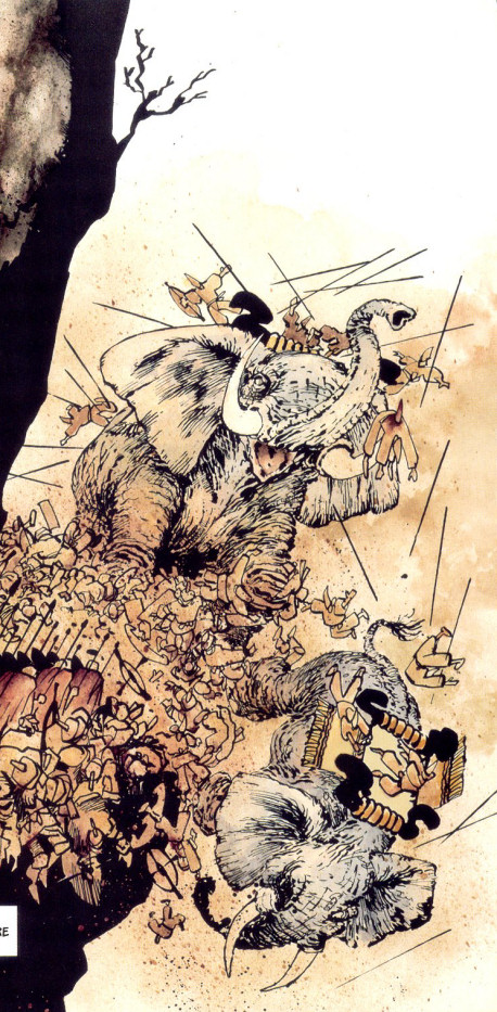 Elephants Attack!
