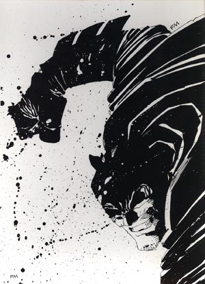 Cover to Absolute Dark Knight by Frank Miller