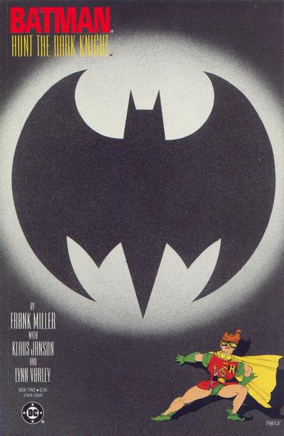 Cover to Batman The Dark Knight Returns #3 by Frank Miller