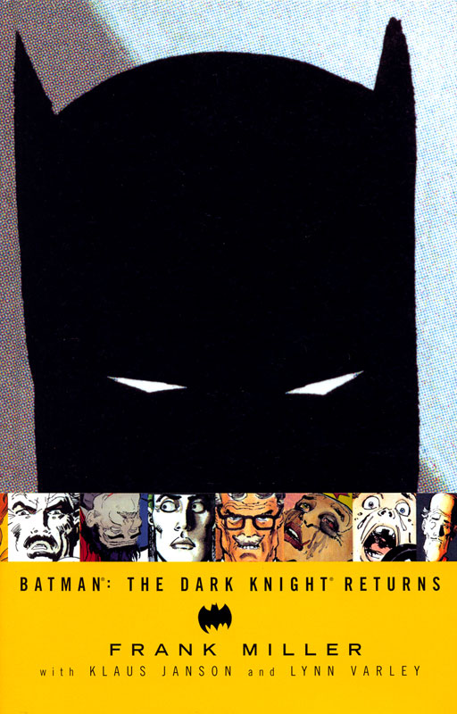 Cover to Batman The Dark Knight Returns Hardcover by Frank Miller