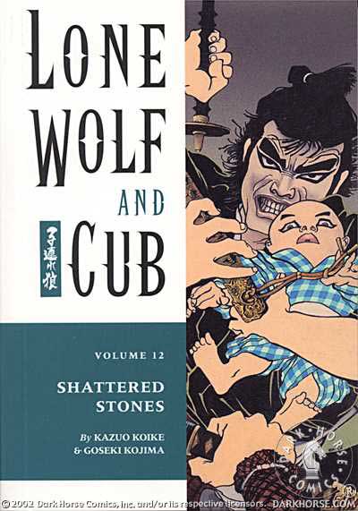 Cover to Lone Wolf and Cub #12 Dark Horse Comics version by Frank Miller