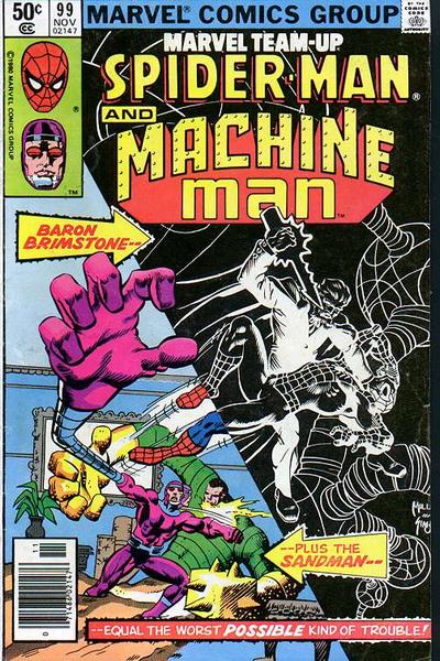 Cover to Marvel Team Up #99 by Frank Miller
