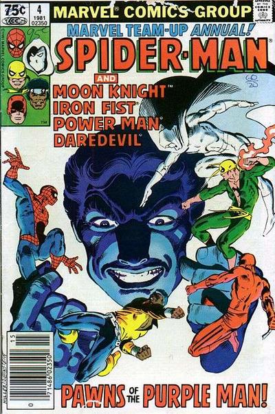 Cover to Marvel Team Up #4 by Frank Miller